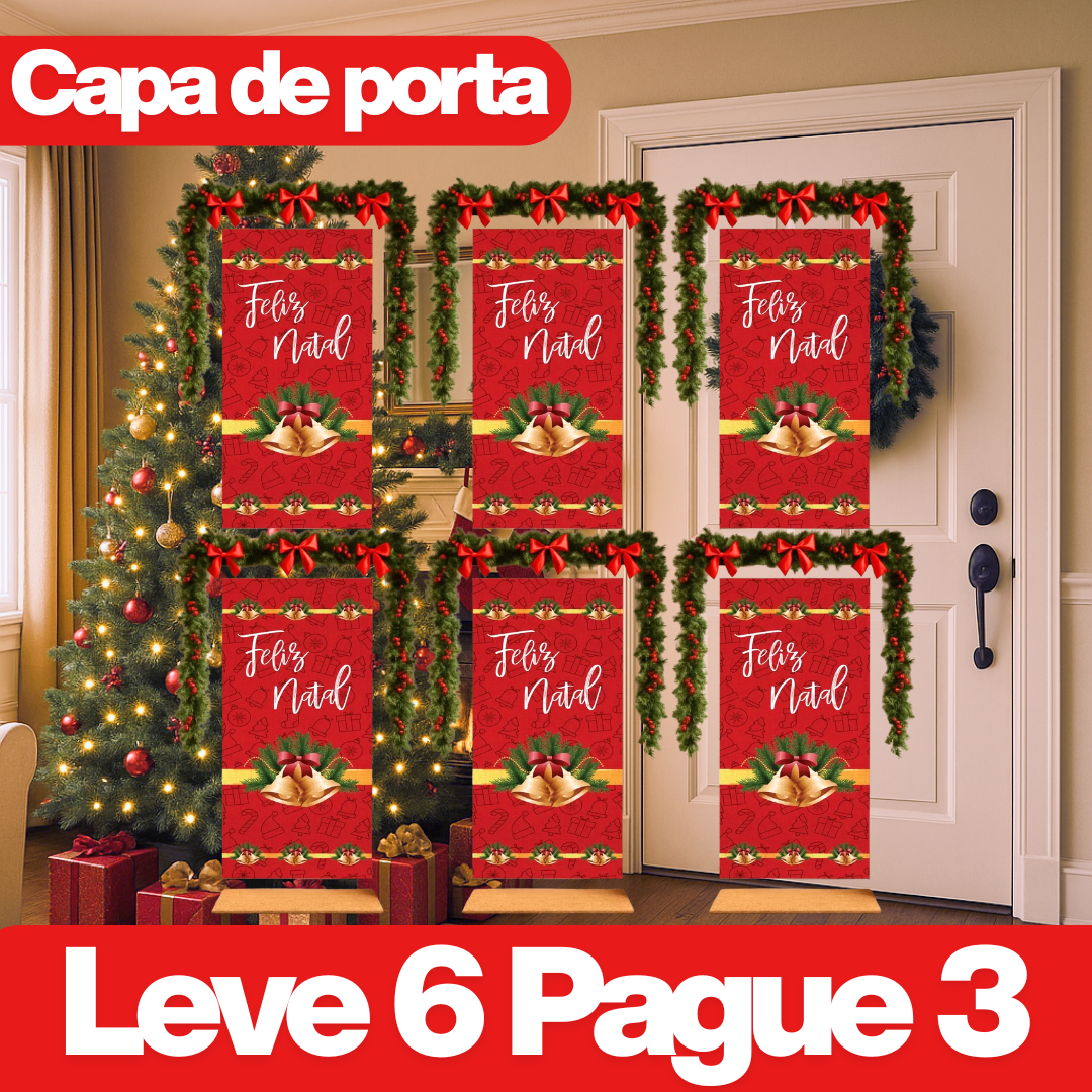Encanto Natalino – Capa de Porta Premium