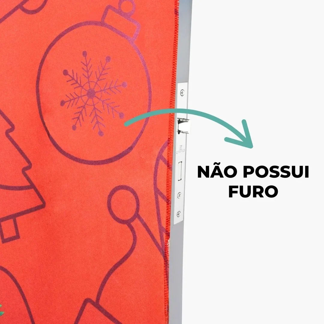 Capa Para Porta Natal - Sinos