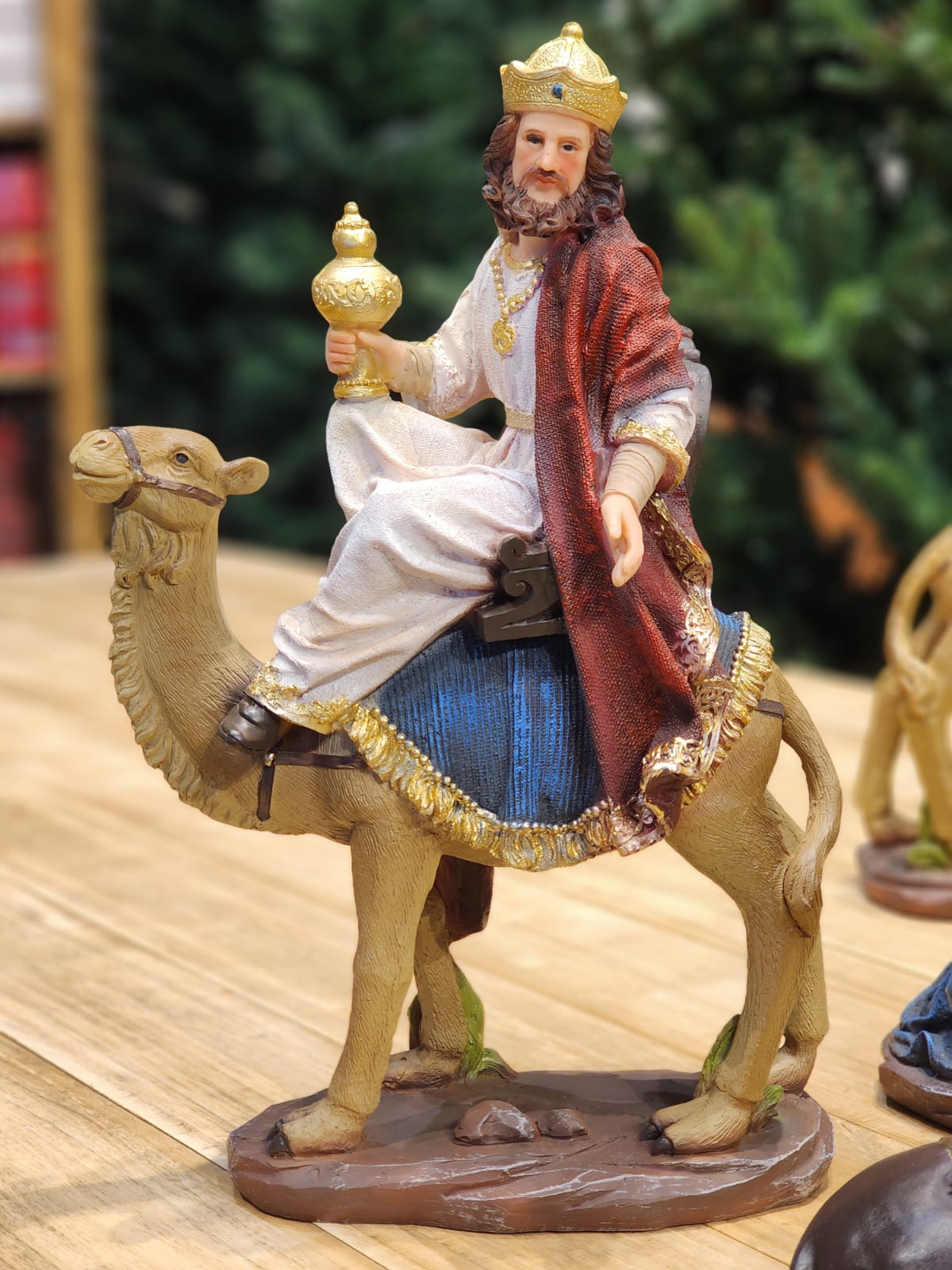 PRESÉPIO EM RESINA 11 PÇS LUXO