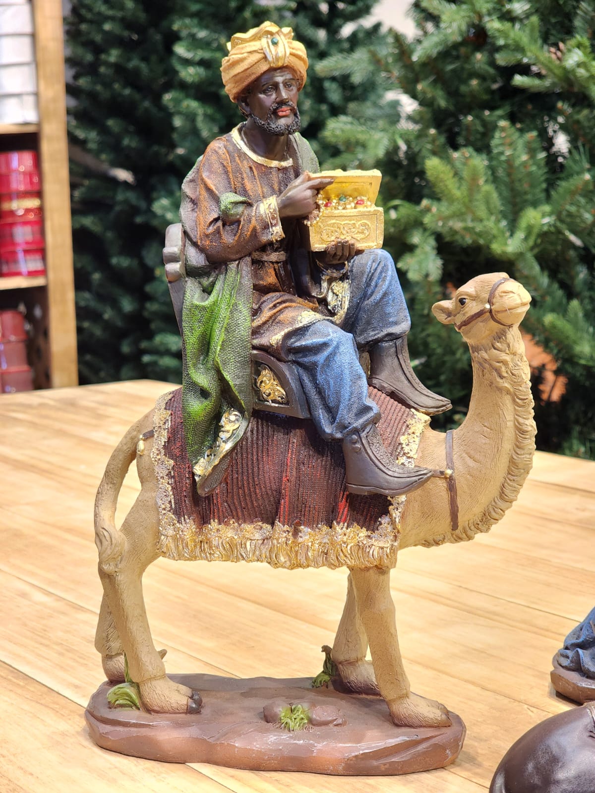 PRESÉPIO EM RESINA 11 PÇS LUXO