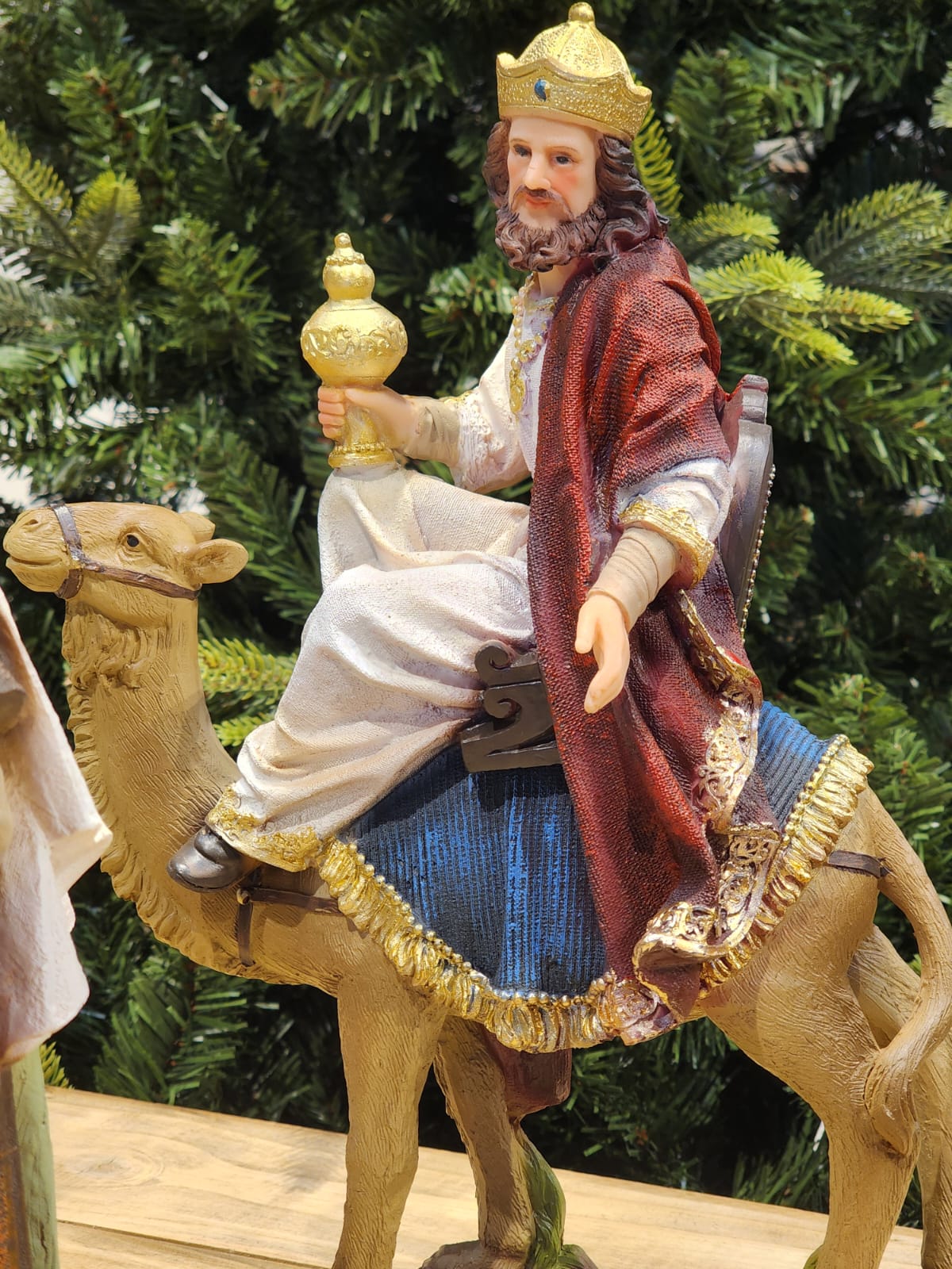 PRESÉPIO EM RESINA 11 PÇS LUXO