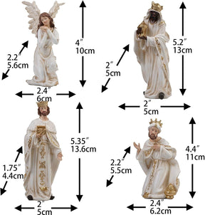 Presépio Católico Sagrada Família – 11 Peças (13 - 30 cm)