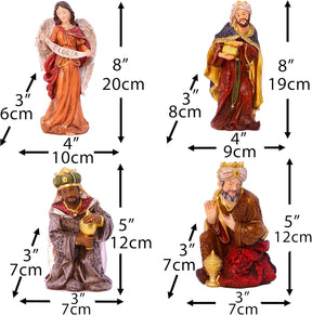 Presépio Tradicional Sagrada Família – 11 Peças (21 -32 cm)