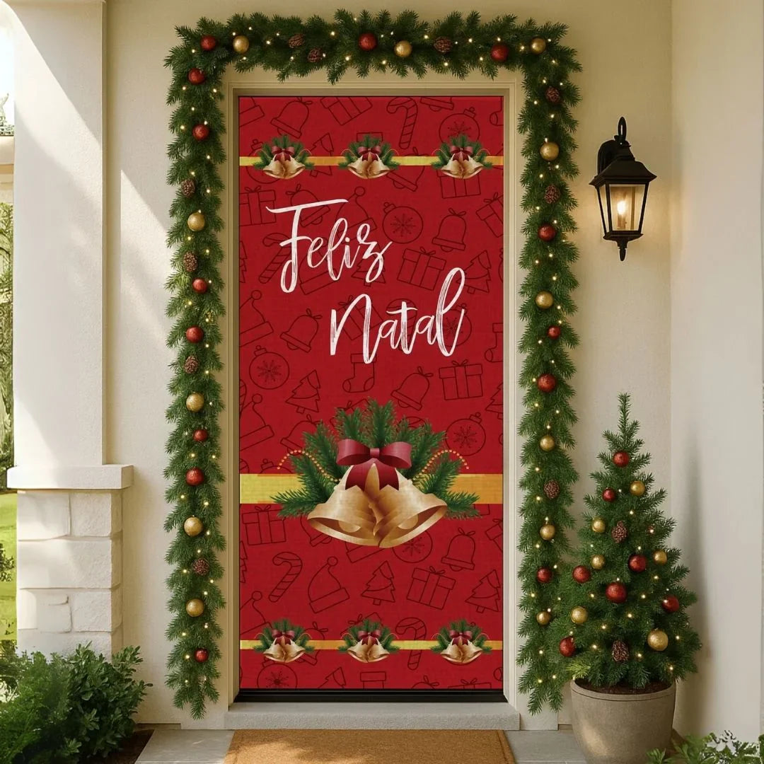 Encanto Natalino – Capa de Porta Premium