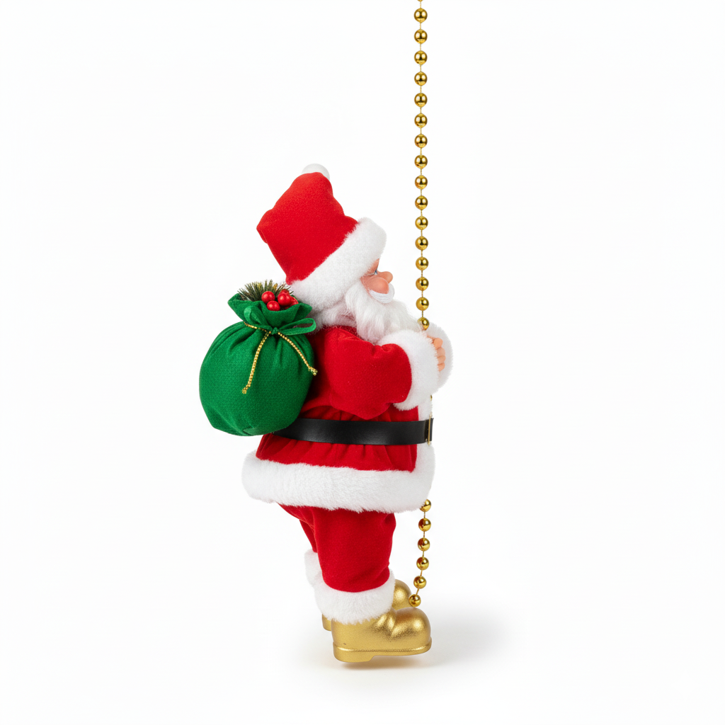 Papai Noel Escalador - Sobe & Desce + Brinde!