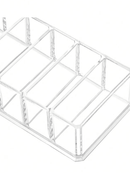 Organizador de Cosméticos em Acrílico Transparente 8 Compartimentos