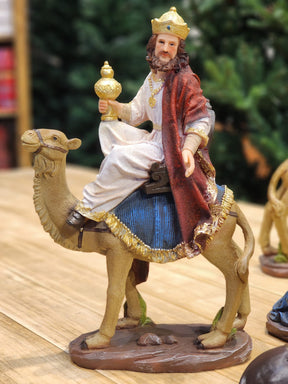 PRESÉPIO EM RESINA 11 PÇS  LUXO